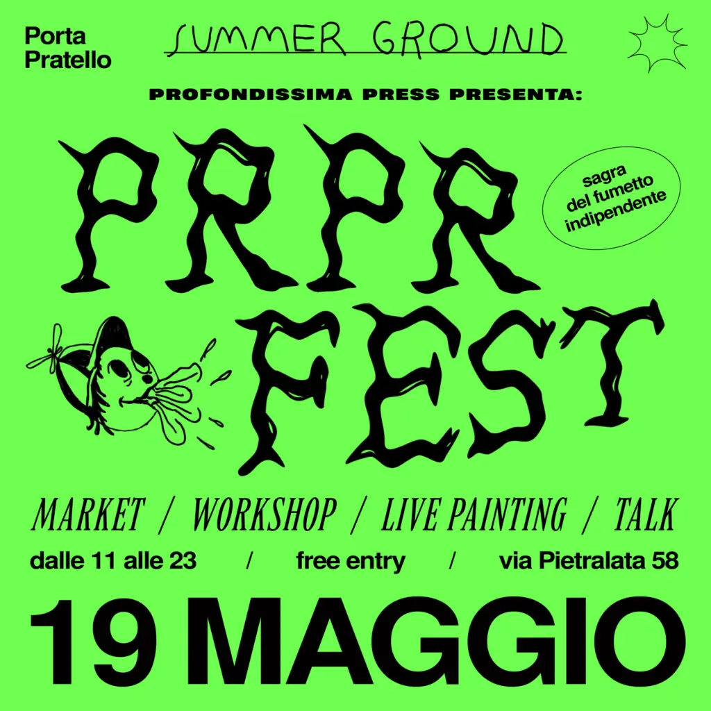 Locandina del PRPR Fest I